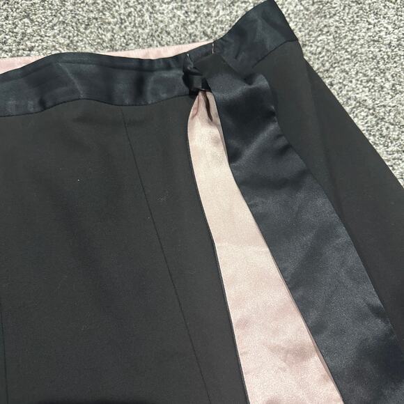 THE LIMITED Black Women's Knee Length Satin RIbbon Skirt, Size 8 - Picture 9 of 9